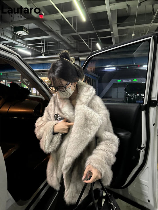 Luxury Faux Fur Coat