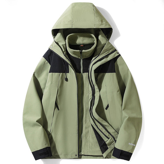 3-in-1 Outdoor Jacket Coat - Windproof & Waterproof